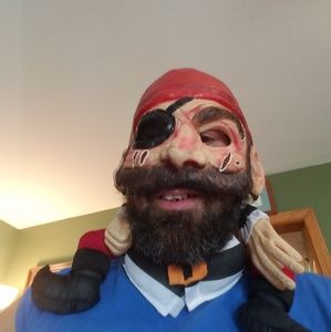 Halloween Mask Pirate W/BABY ARMS & LEGS LATEX FC